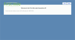 Desktop Screenshot of ifslabelservice.com